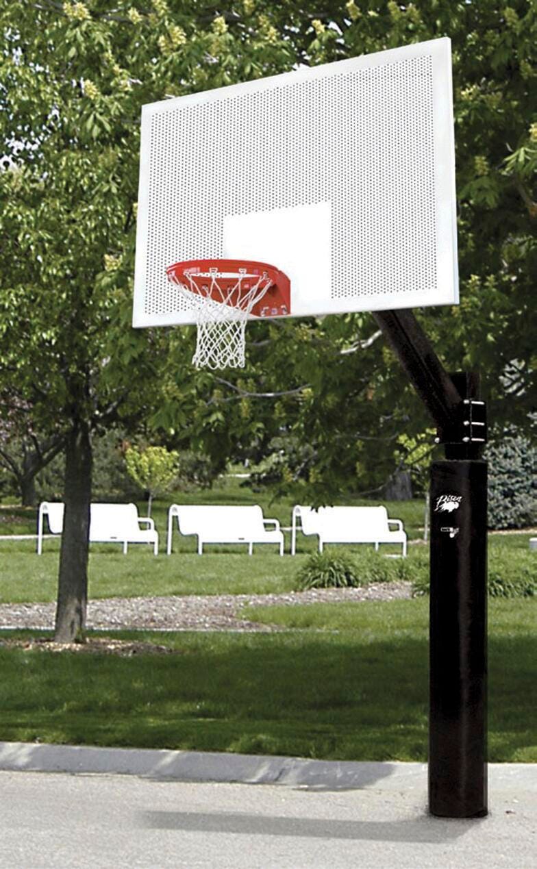 D*様 MacOutdoor MACONE Bison Ultimate Outdoor Basketball System, 72 x 42 Inches